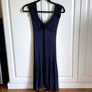 Satin Bluemarine dress